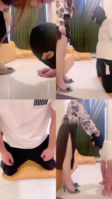 【夜伴大小姐】提档/高跟踩/耳光/喂浓痰喂食