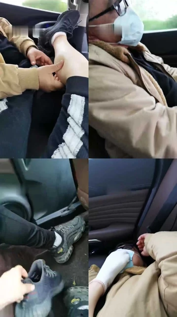 【巴莉女王】出差车内让老板闻鞋袜