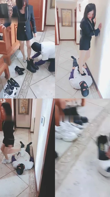 【羽诺】高跟/运动鞋/丝袜裸足全体重踩踏