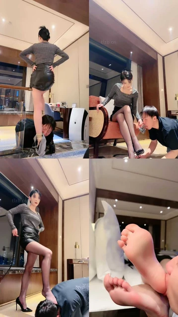 【简一】超美长腿模特-胯下辱-丝袜内裤诱惑