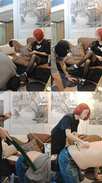 【陶拉大人】皮鞋白袜踩虐/耳光/骑马/虐乳【完整版】