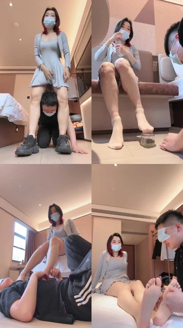 【朱砂痣】拽头骑狗脖/舔脏运动鞋/提档耳光虐乳