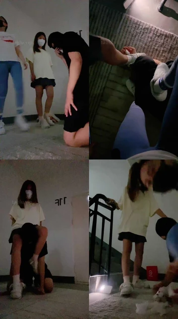 【小妮S】素人双S-耳光/臭袜子堆脸/舔脏鞋/磕头膜拜