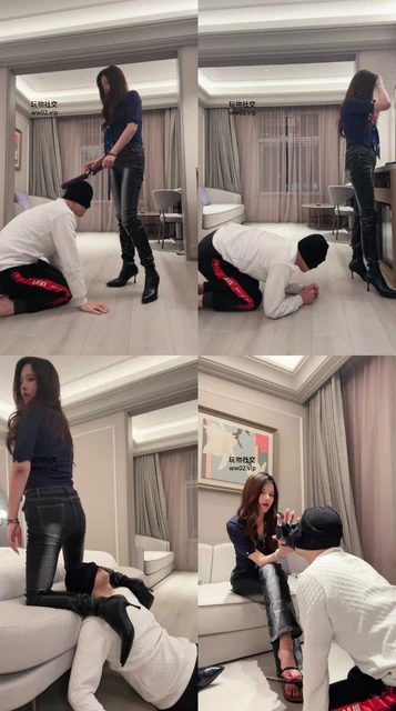 【琪琪】长靴踢踹踩虐/鞭打/坐脸窒息