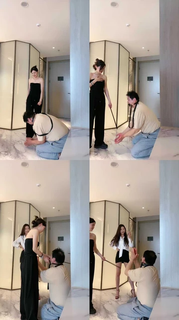 【沅芷】双S戒尺抽打高跟踩碾手【双视角】