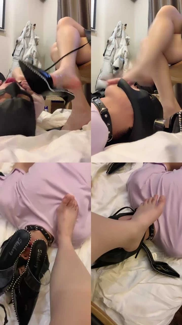 【不期而遇】高跟+小白鞋强制舔/圣水/全体重踩踏