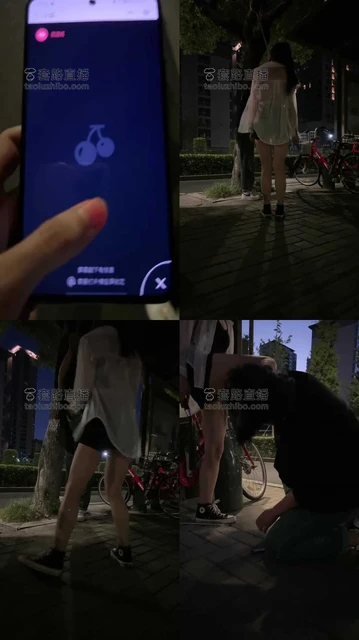 【时安】户外马路暴打虐待踢打踩踏