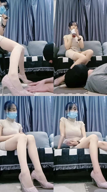 【喵酱紫】肉丝高跟踩脚垫