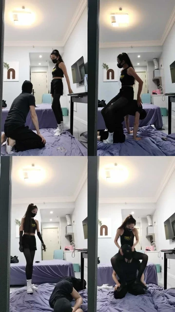 【皮皮】暴击虐-腿绞窒息/飞踹/全体重踩踏/虐乳