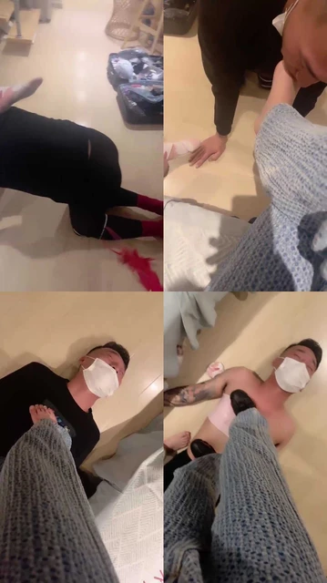 【小软】双S原味棉袜脚辱狗【双视角】