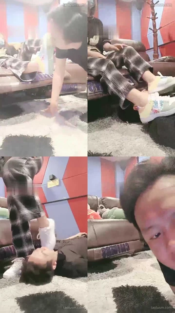 【萱萱】私人影院脏鞋臭袜辱【双视角版】