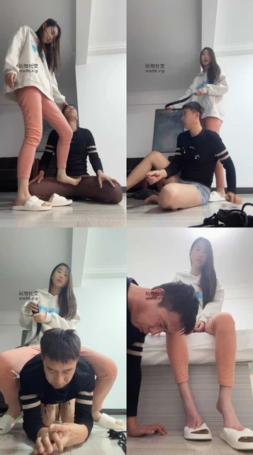 【艾斯】骑马骑脖/口球塞嘴/踢踹狗头/皮带鞭打