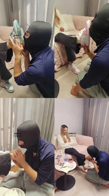 【万灵】可爱学妹S-舔脏鞋白棉袜/脚插嘴/喂圣水