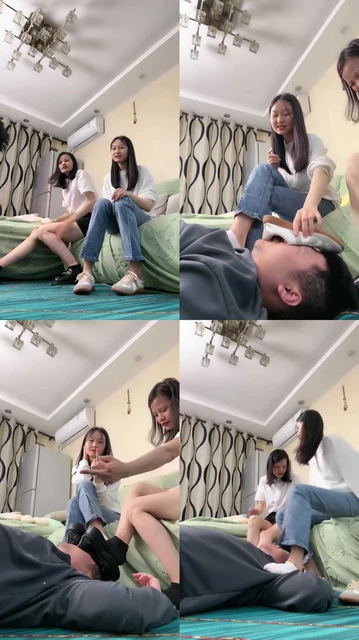 【素人星探】双S-原味白棉袜+黑棉袜气味羞辱/踩踏【续集】