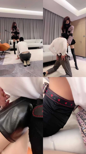 【美美子】长靴御姐虐杀奶狗