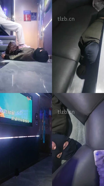 【小琪】KTV-运动鞋踩地毯/脚下舔脏鞋