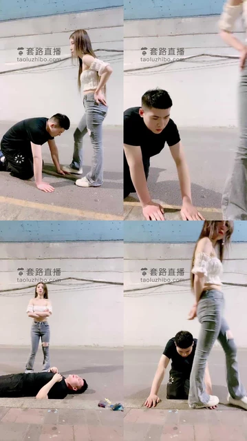 【领主老大】户外路人围观我调狗