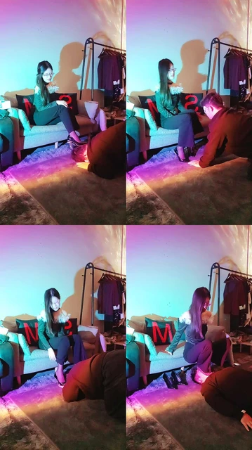 【嘉妮S】库里黑丝玩舔脚深喉踩脸