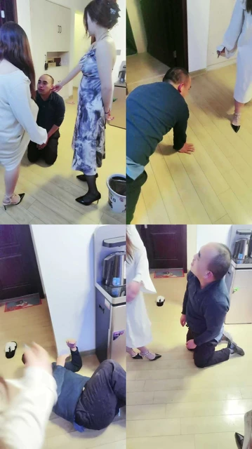 【西北傻子】素人女神玩傻子