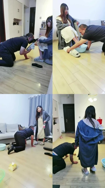 【西北傻子】素人小太妹太暴力刹不住车了玩傻子