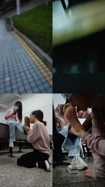 【小哈宝】阶梯教室-学妹狗-脏运动鞋棉袜玩虐