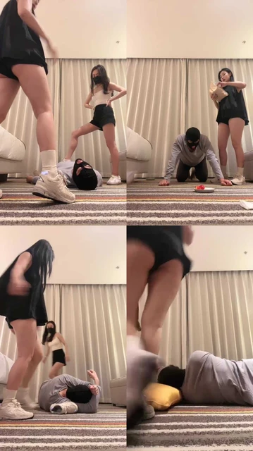 【曼伊】双S-运动鞋白袜踩踏/强制喂食/吃口水