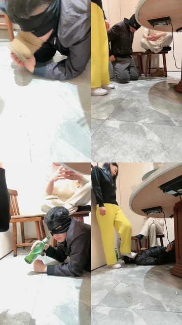 【乔伊S】饭店包间带闺蜜入圈