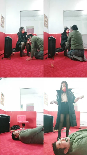 【沐颜s】拉链缝狗嘴喂黄金圣水