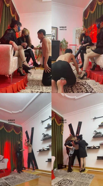 【魔鬼天使】双S-刑架吊绑堵嘴重度虐打/踢裆坐脸窒息