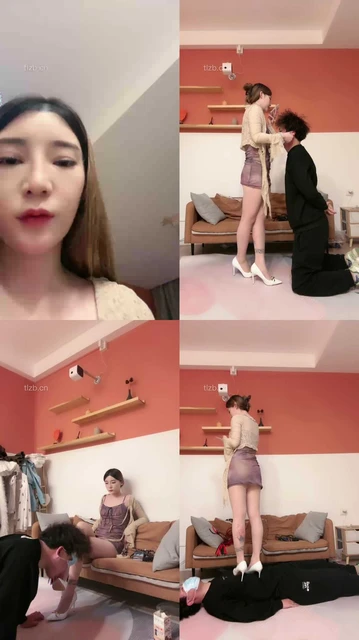 【领主老大】鞭打/揪耳朵/抽耳光/高跟踩踏/碾压喂食
