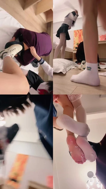 【米开朗】情侣奴/奴下奴-深喉插吐-白丝诱惑