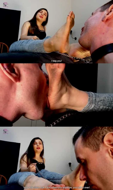 【欧美女王】当狗跪舔意大利小妹儿Beatrix的原味脏脚！女神笑起来超甜！