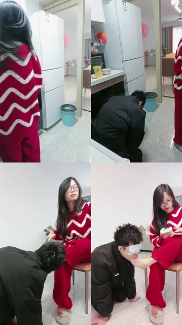 【薇薇情侣主】深喉生活化调教