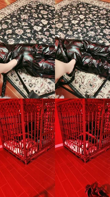 【圈养基地】束缚衣狗笼囚禁