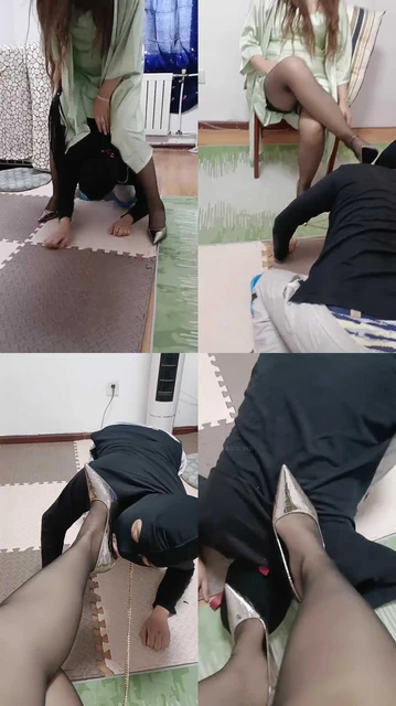 【平凡】高跟黑丝辱家奴/胯下辱/喝圣水