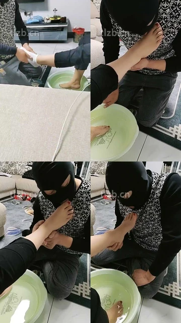 【广东迪迪】伺候沐足-白袜裸足恋足舔【双视角版】