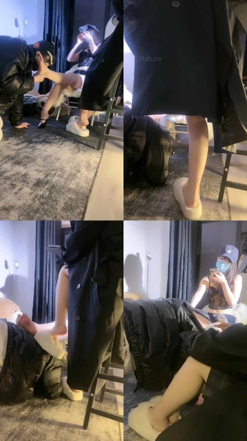 【南纯熙】双S-素人主-毛拖鞋裸足踩虐/恋足舔