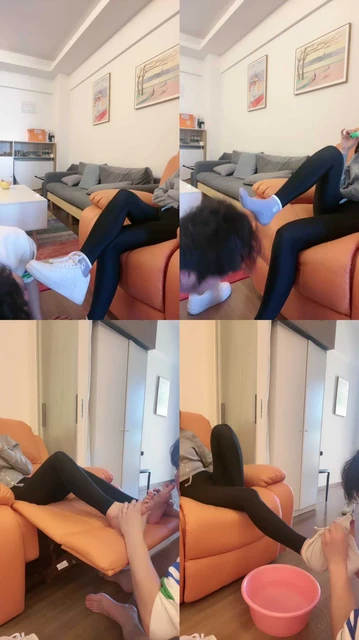 【奈奈生】健身后原味鞋袜脚辱