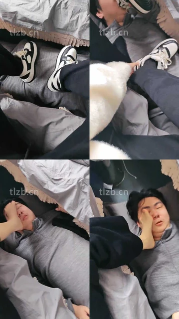 【奶味小仙女】踩踏火车上的地毯狗