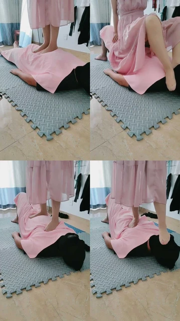 【三亚小归宿】肉丝脚全体重踩/原味塞嘴【完整版】