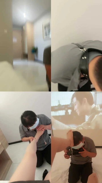 【小原妈妈】白袜塞嘴反绑虐