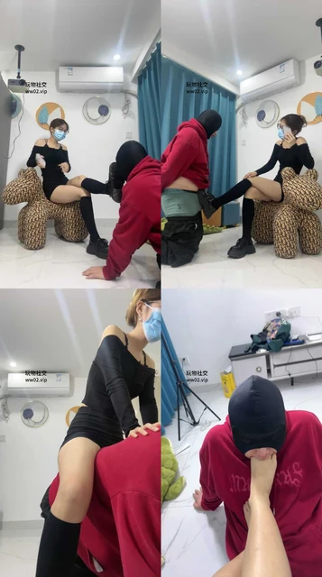 【素人挖掘机】抽耳光/舔皮鞋及膝袜/骑马踩踏/臭脚捂脸