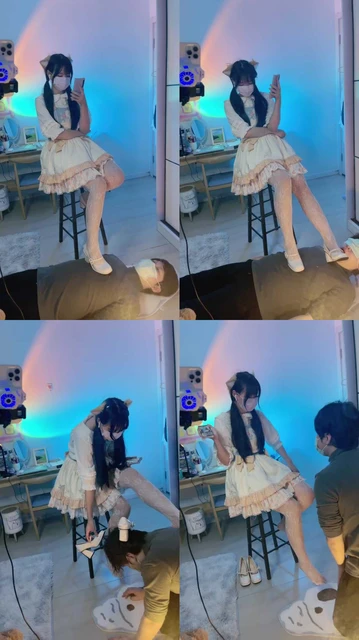 【礼礼大大】萝莉主无视脚底直播