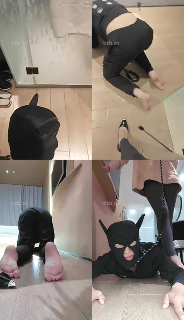 【小猫】裸足深喉/高跟踩踏虐发骚贱畜