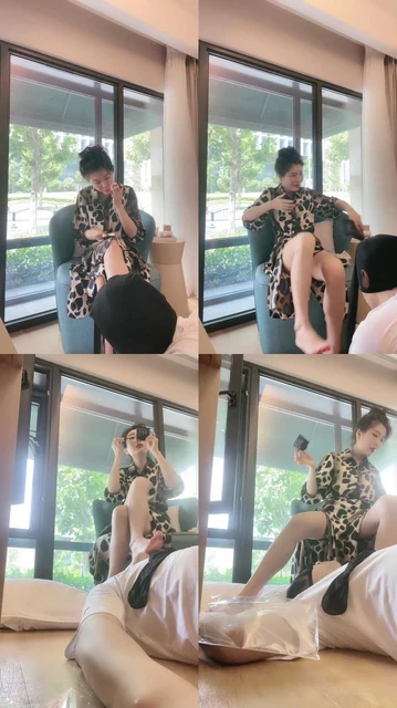 【歌迪丝】脚底伺候主人化妆