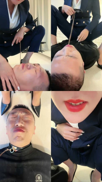 【苒溪】白领S-口水吐满全脸专场