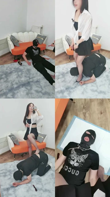 【漫夜】狗链遛狗/黑丝高跟虐杀/赏赐圣水