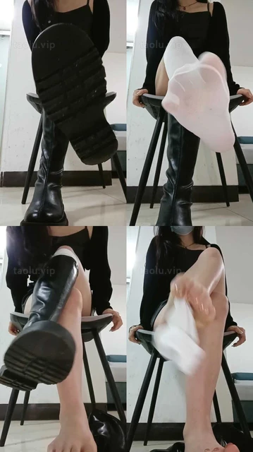 【爱可呀O】靴子加白丝灯