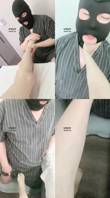 【鹿可】足浴店美足蹂躏贱奴