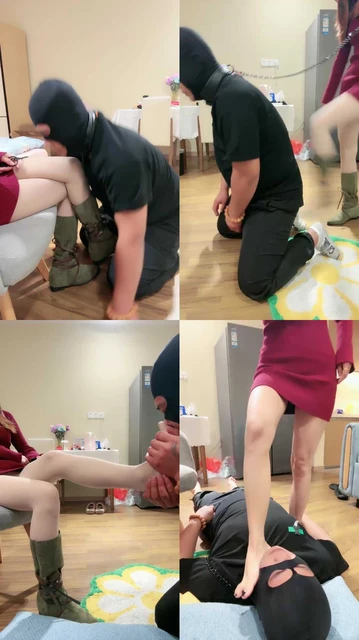 【安主子】赏赐圣水/长靴踩虐/掐乳/丝袜玉足舔